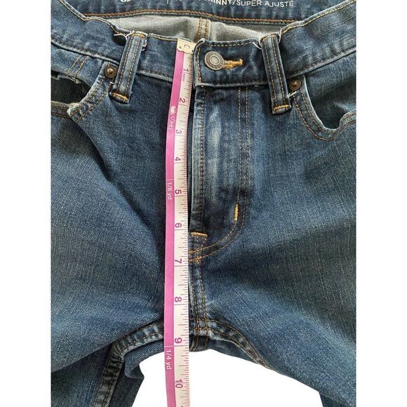 Old Navy Super Skinny Distressed Jeans Sz 30 - Picture 4 of 9